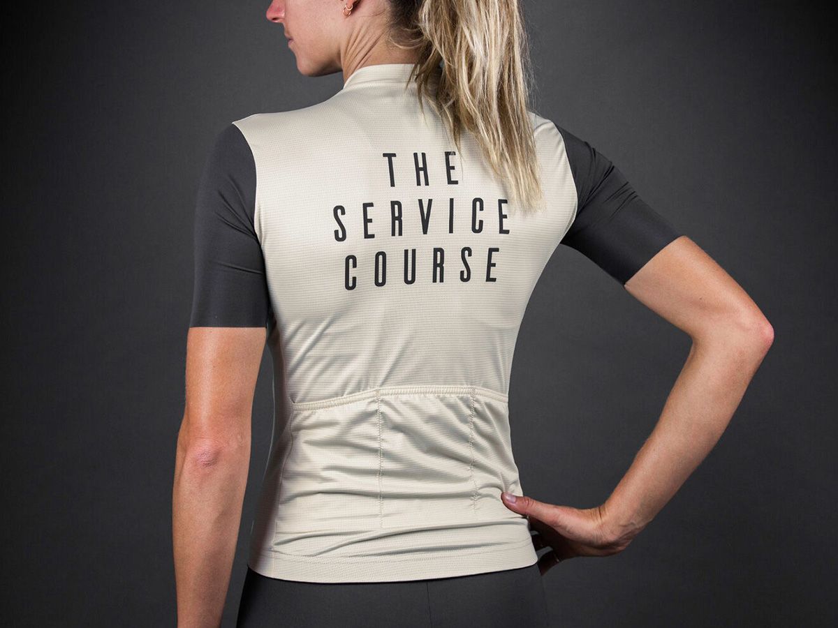 The Service Course Women's Race Jersey 女性競賽車衣 米白色 L