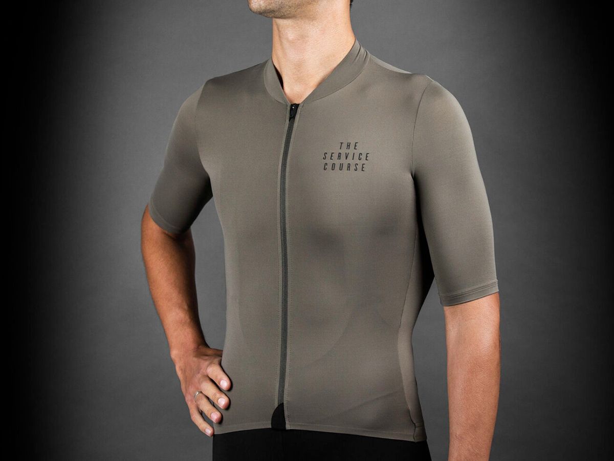 The Service Course SS Training Jersey 夏季車衣 男款 橄欖綠 L
