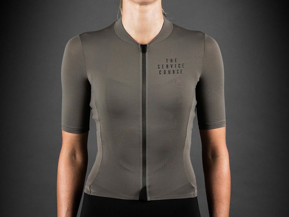 The Service Course Women's SS Training Jersey 女性夏季車衣 橄欖綠 L