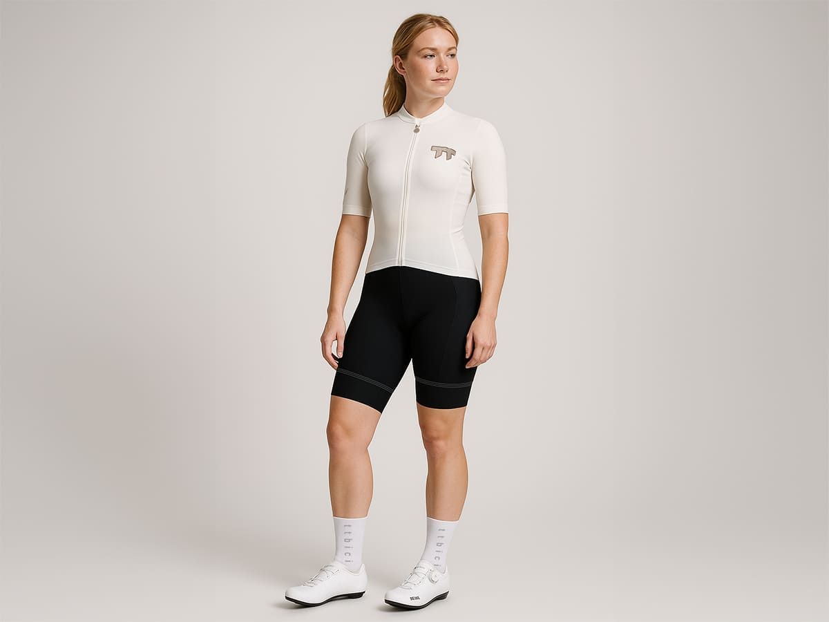 E Line Women's Classic Bib Shorts 女款經典車褲 / 黑色