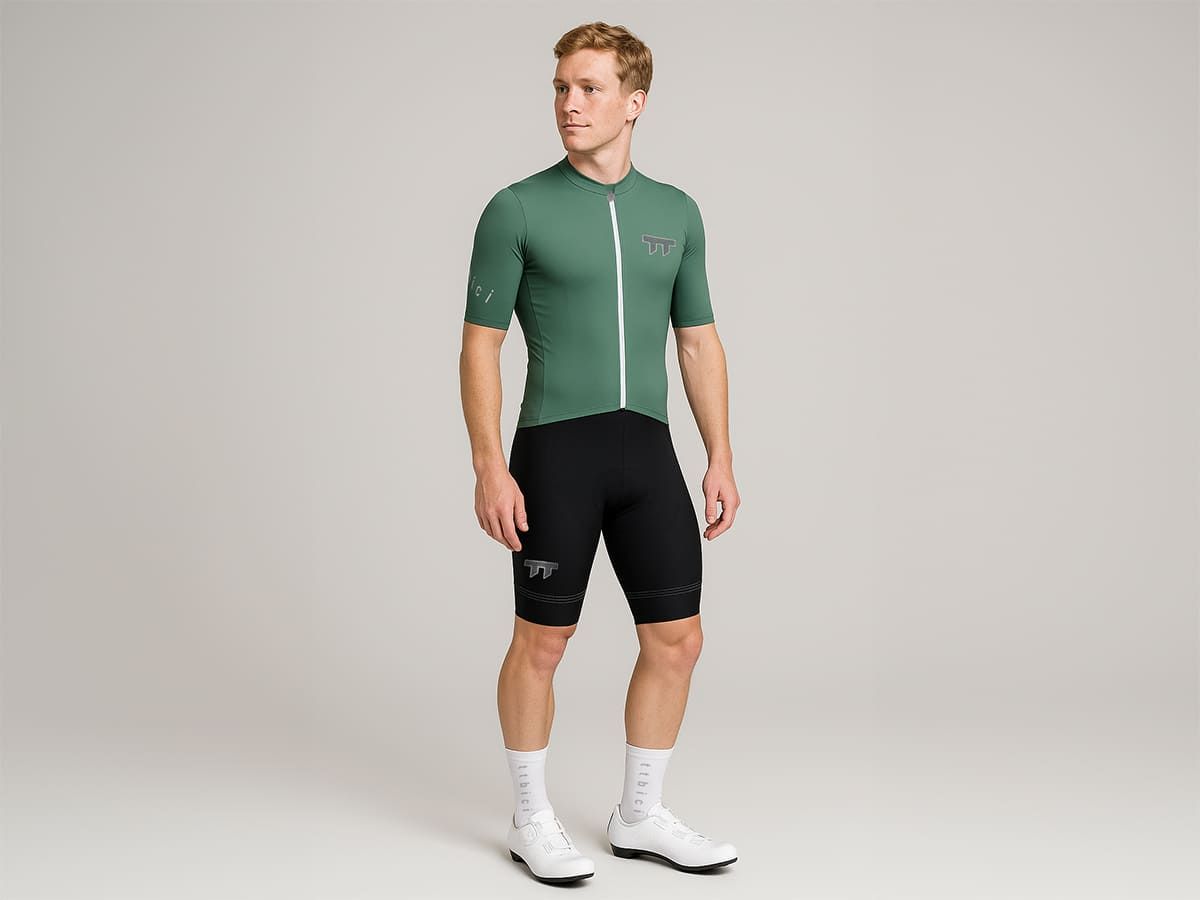 E Line Men's Classic Jersey 男款經典車衣 / 松綠色