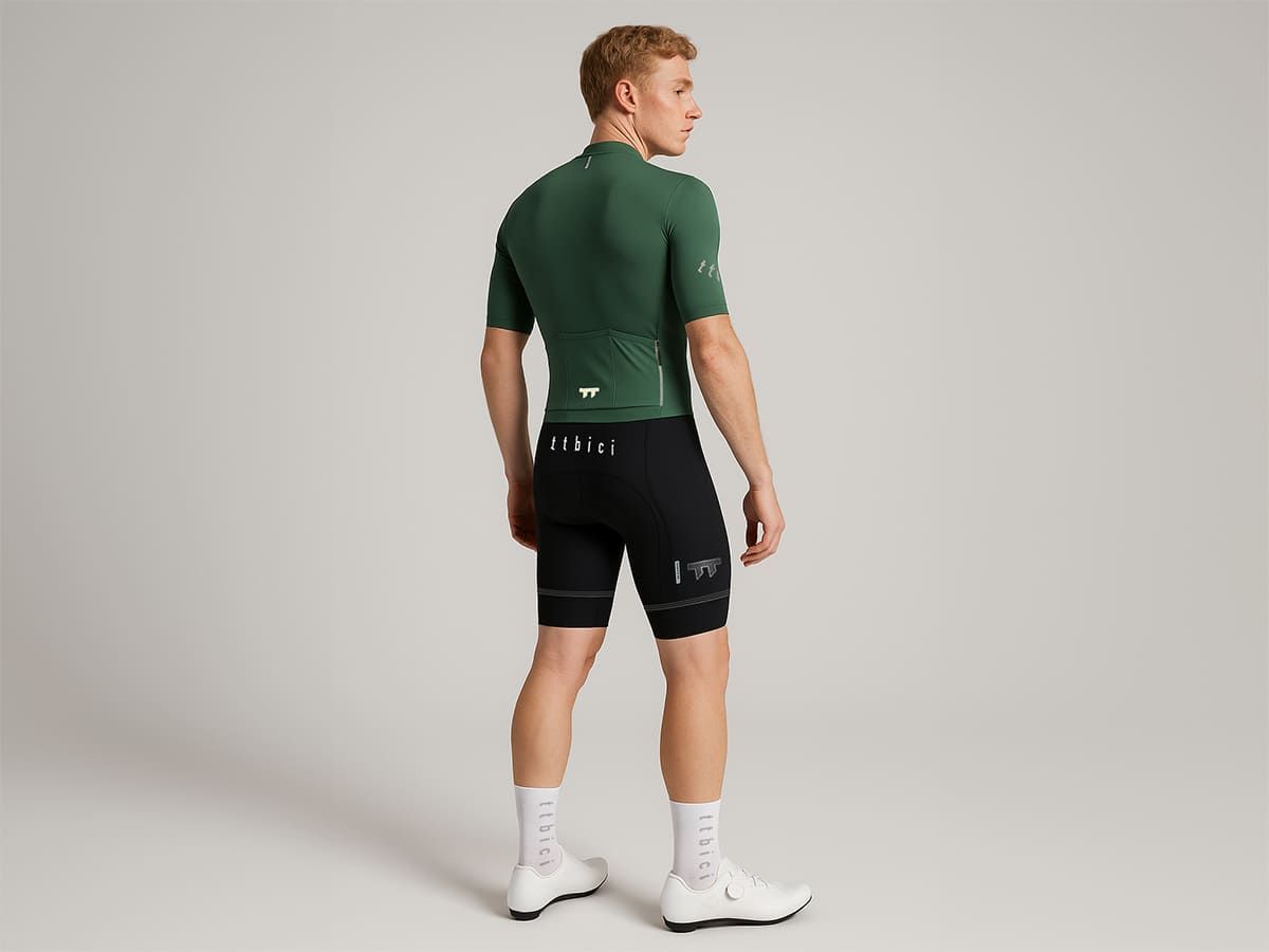 E Line Men's Classic Jersey 男款經典車衣 / 松綠色