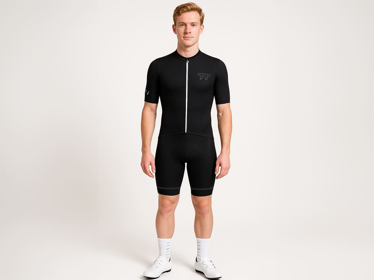 E Line Men's Classic Jersey 男款經典車衣 / 黑色