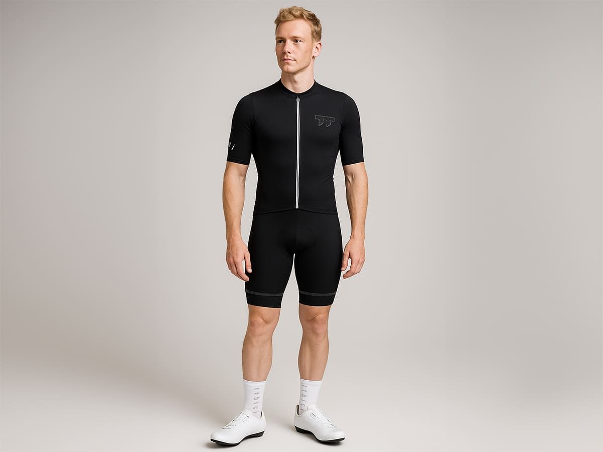 E Line Men's Classic Jersey 男款經典車衣 / 黑色