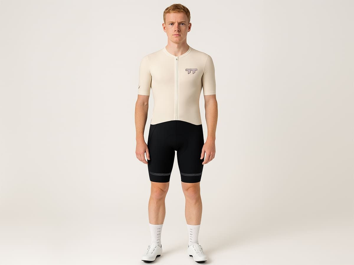 E Line Men's Classic Jersey 男款經典車衣 / 米白色