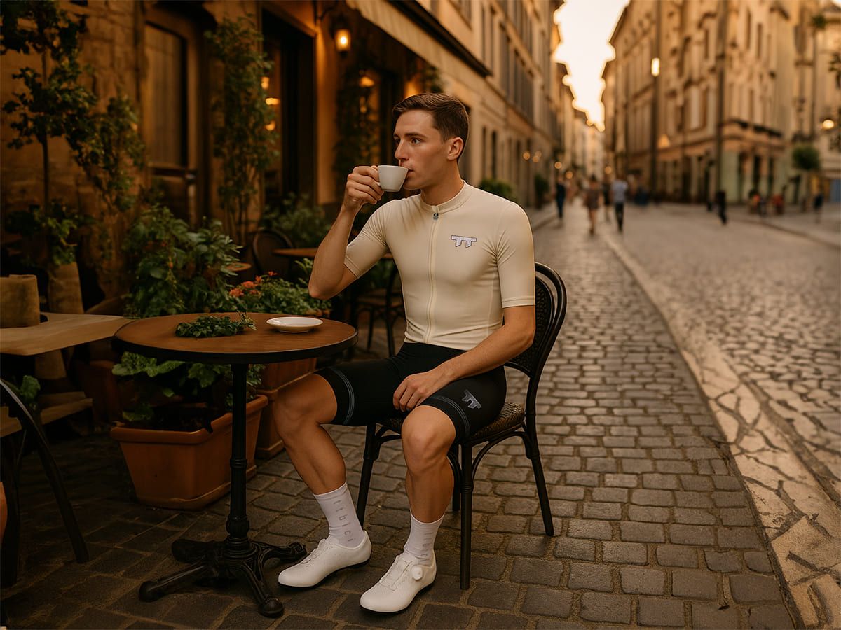 E Line Men's Classic Bib Shorts 男款經典車褲 / 黑色