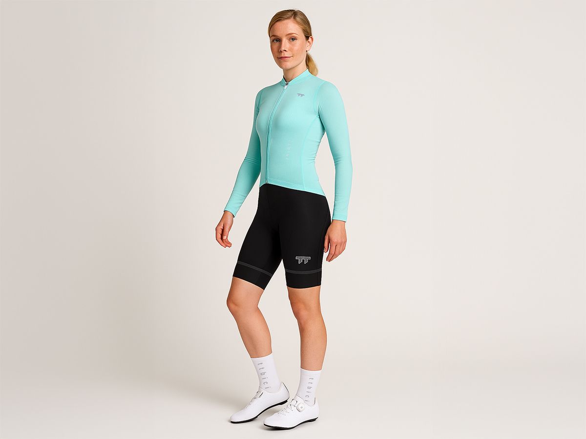 a Line Women's Lightweight LS Jersey 女款輕量長袖車衣 / 粉末藍