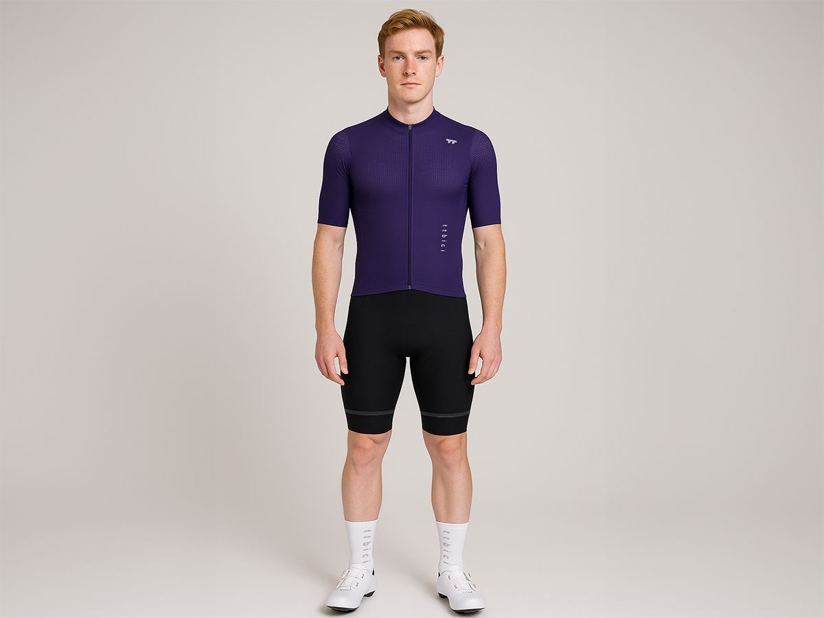 a Line Men's Lightweight Jersey 男款輕量車衣 / 月蝕紫