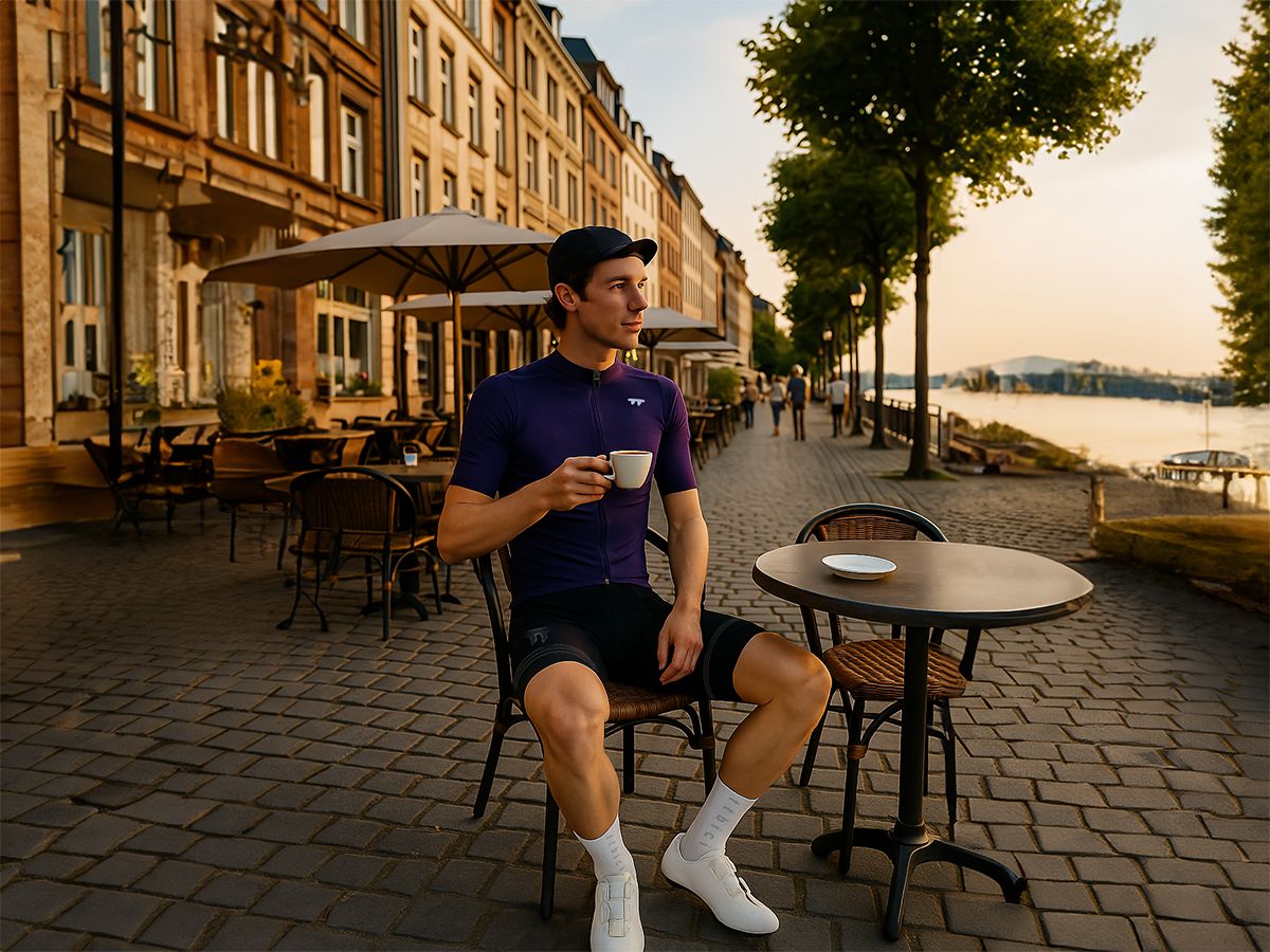 a Line Men's Lightweight Jersey 男款輕量車衣 / 月蝕紫