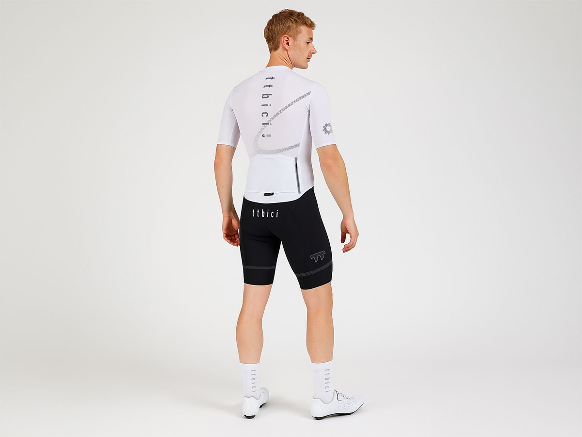 a Line Men's Lightweight Team Jersey 男款車隊版輕量車衣 / 白色