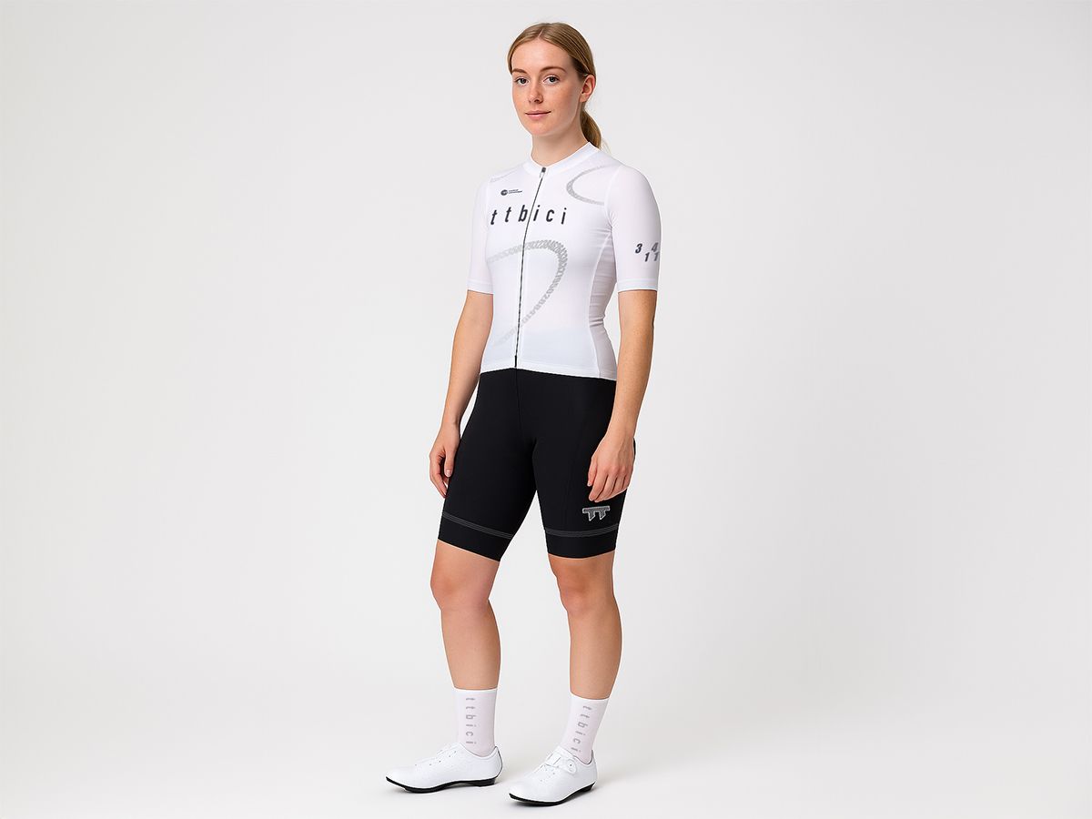 a Line Women's Lightweight Team Jersey 女款車隊版輕量車衣 / 白色