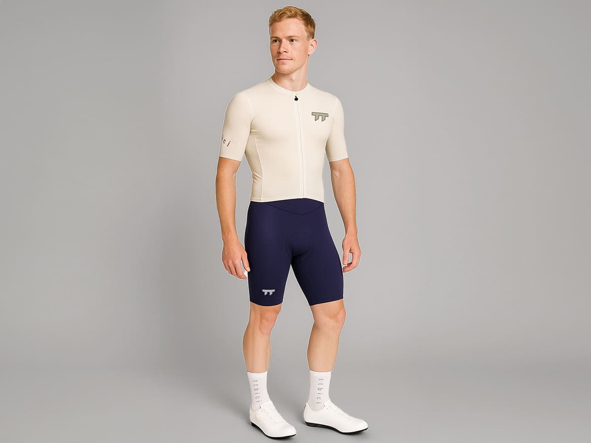 a Line Men's Lightweight Bib Shorts 男款輕量車褲 / 月蝕紫