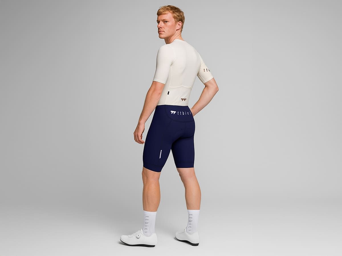 a Line Men's Lightweight Bib Shorts 男款輕量車褲 / 月蝕紫