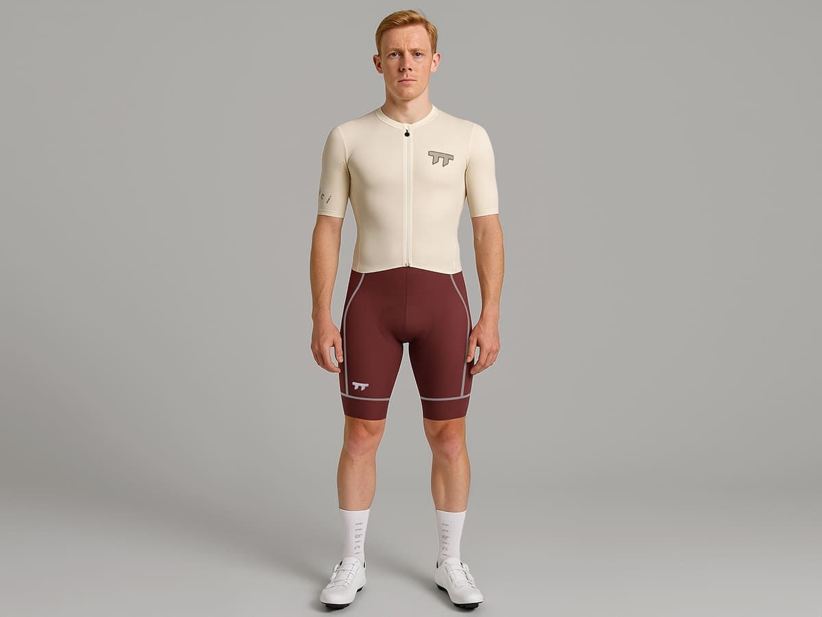 a Line Men's Cargo Bib Shorts 男款輕量口袋車褲 / 巧克力