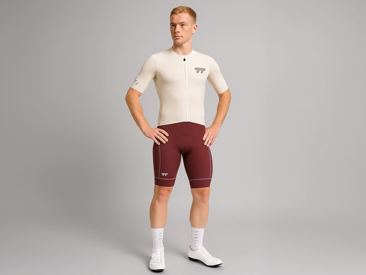 a Line Men's Cargo Bib Shorts 男款輕量口袋車褲 / 巧克力