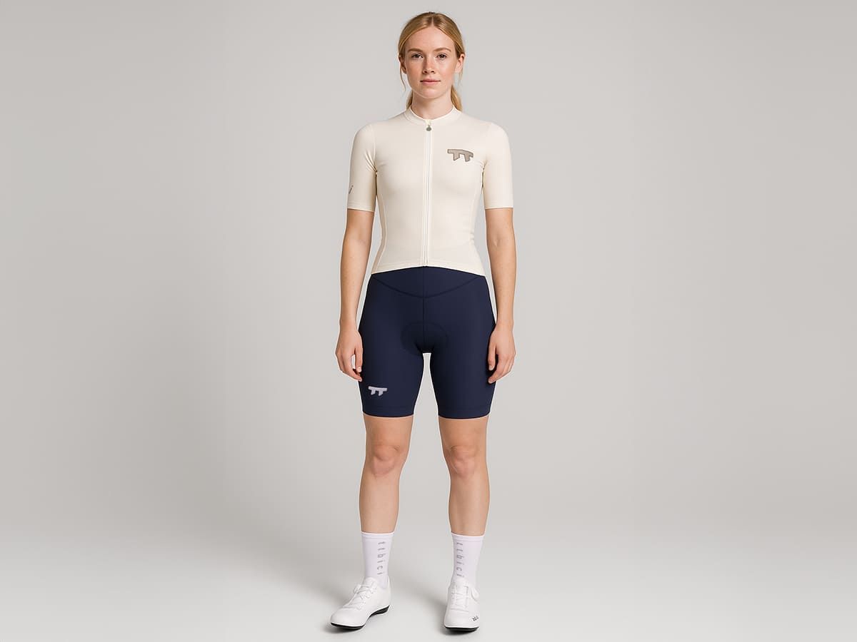 a Line Women's Lightweight Bib Shorts 女款輕量車褲 / 月蝕紫
