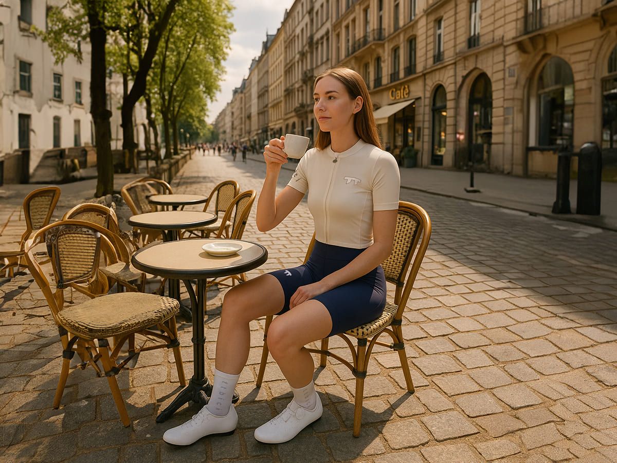 a Line Women's Lightweight Bib Shorts 女款輕量車褲 / 月蝕紫