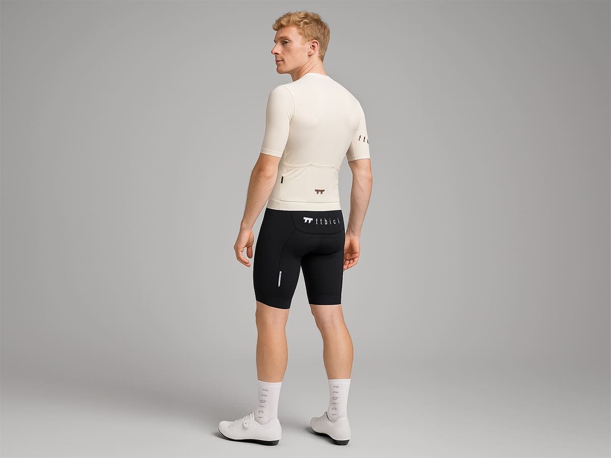 a Line Men's Lightweight Bib Shorts 男款輕量車褲 / 黑色