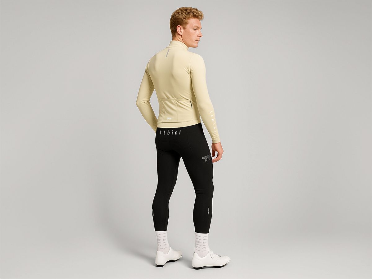 e Line Men's Classic Thermal Tight 男款經典保暖長車褲 / 黑色