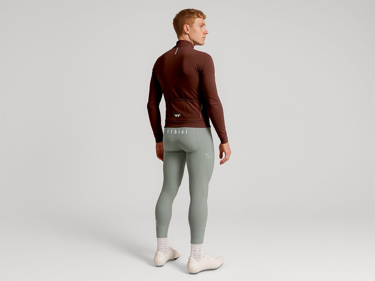 e Line Men's Classic Thermal Tight 男款經典保暖長車褲 / 岩灰