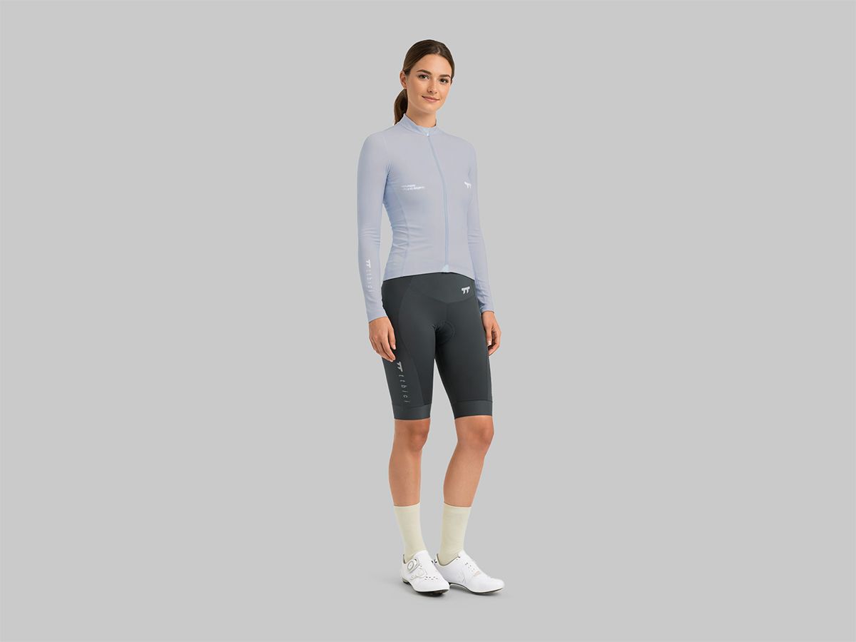 a Line Women's Apex Cargo Bib Shorts 女款口袋車褲 / 炭灰