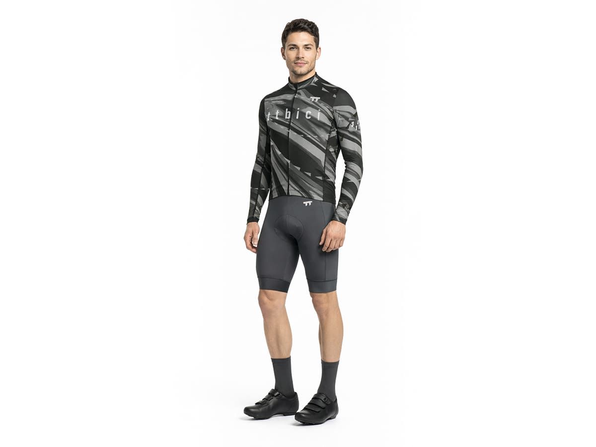 a Line Men's Altitude LS Team Jersey 男款車隊版長袖車衣 / 麥拉銀