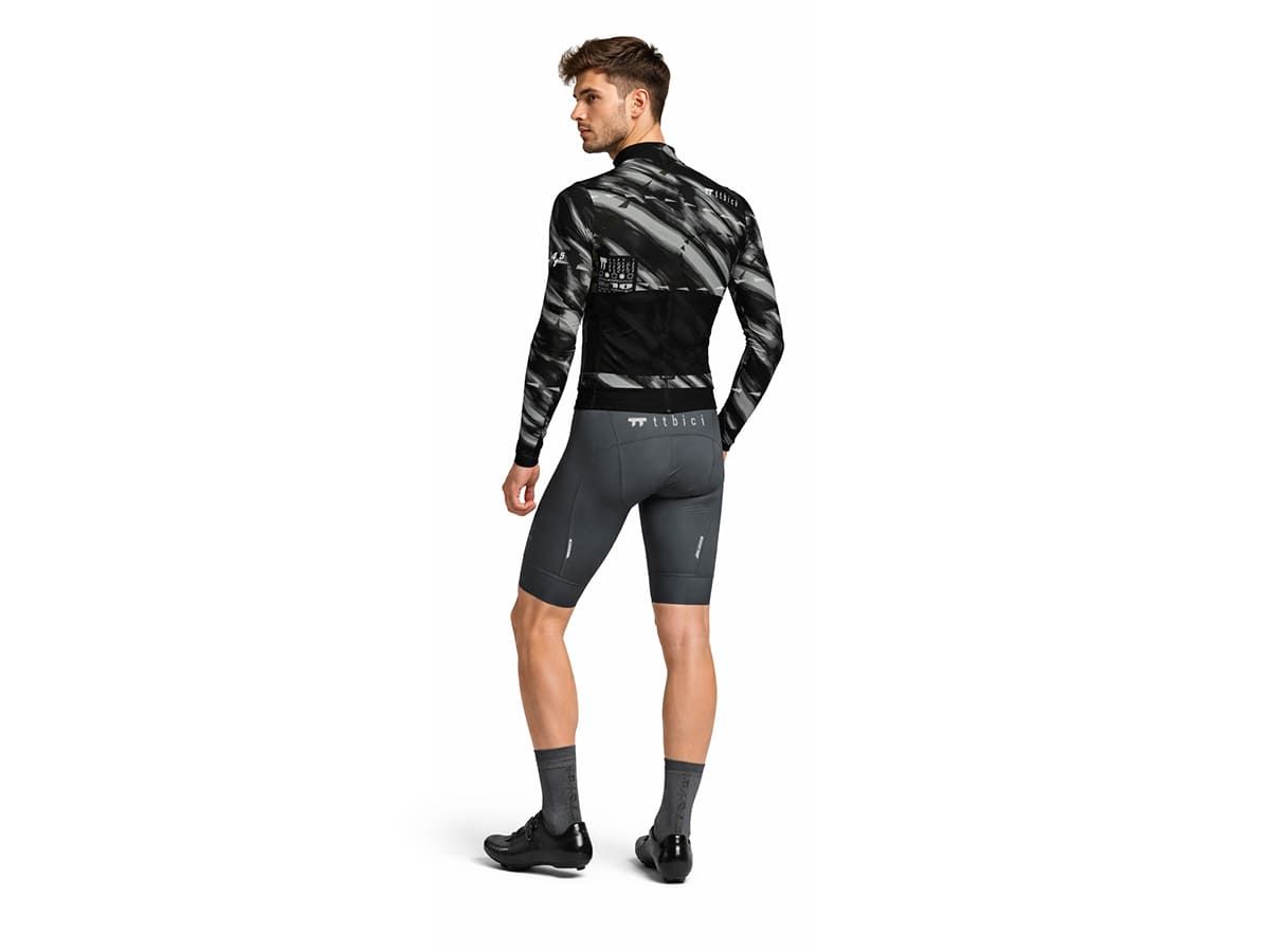 a Line Men's Altitude LS Team Jersey 男款車隊版長袖車衣 / 麥拉銀