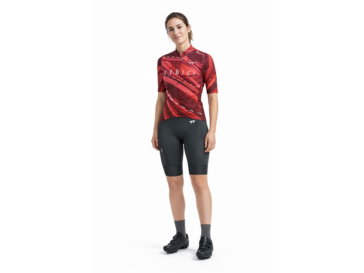 a Line Women's Lightweight Team Jersey 女款車隊版輕車衣 / 麥拉粉紅