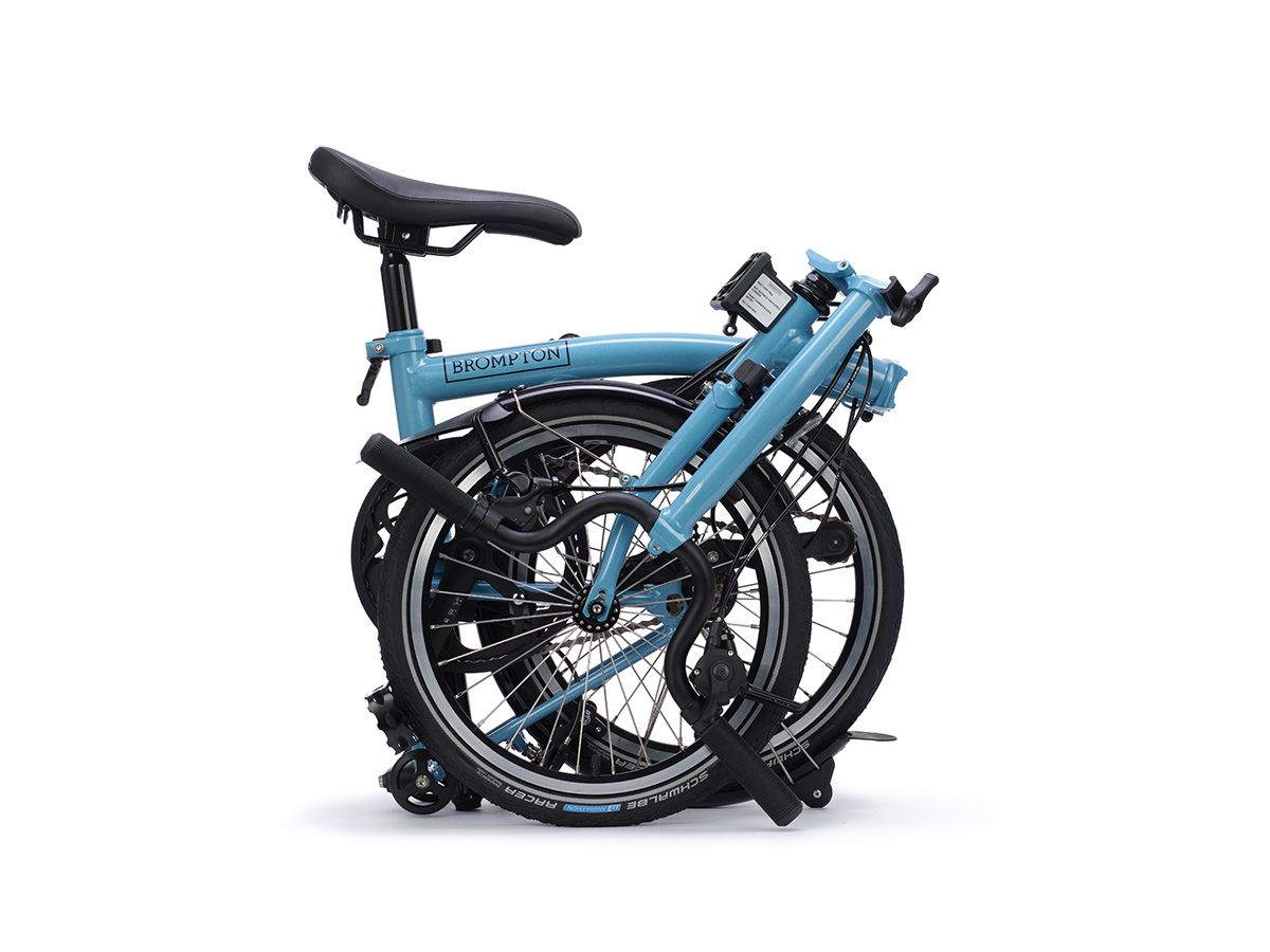 Brompton C Line - 2026 雲霧銀 - M把12速/附前後燈