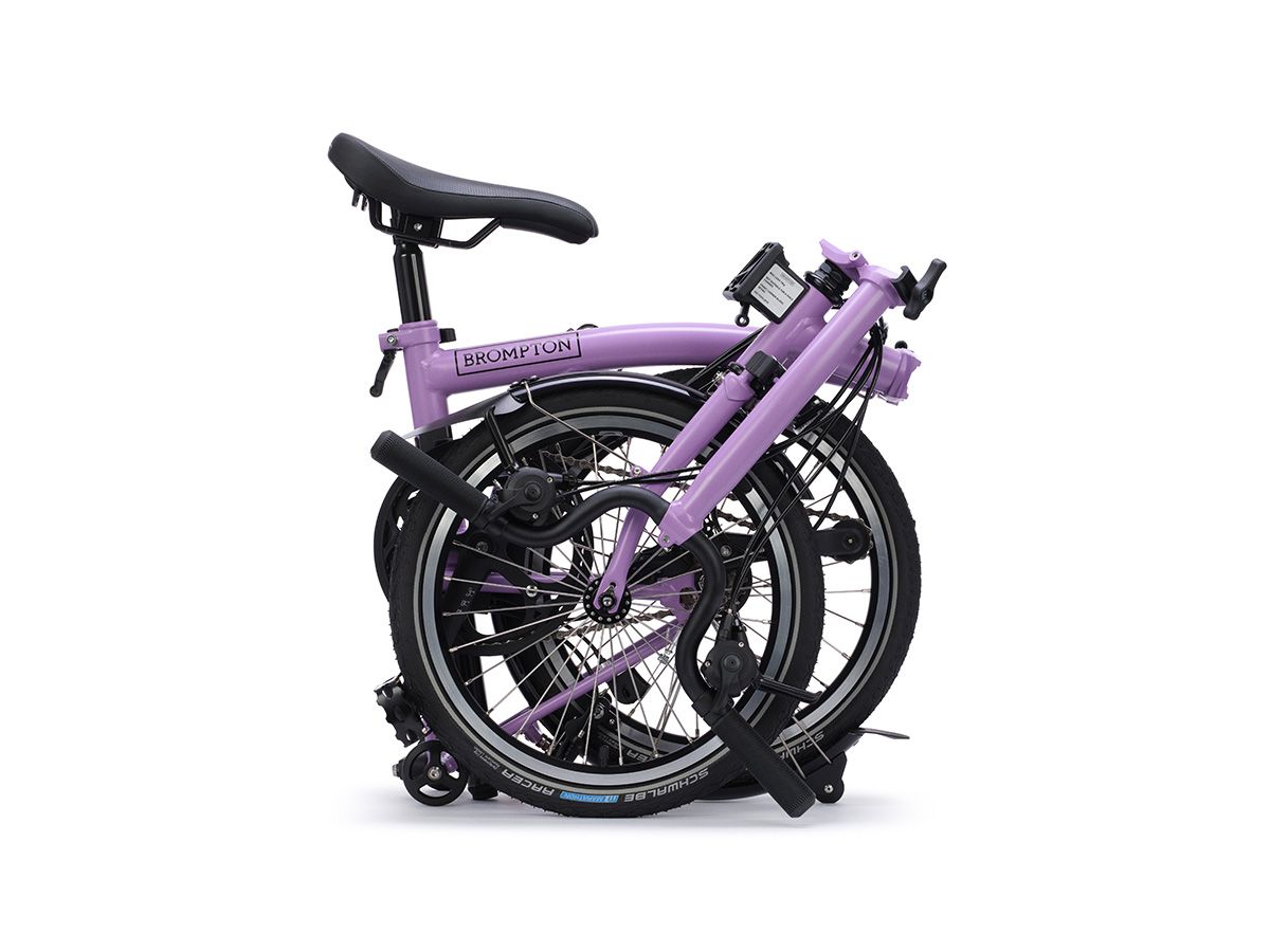 Brompton C Line - 2026 霧紫灰 - M把12速