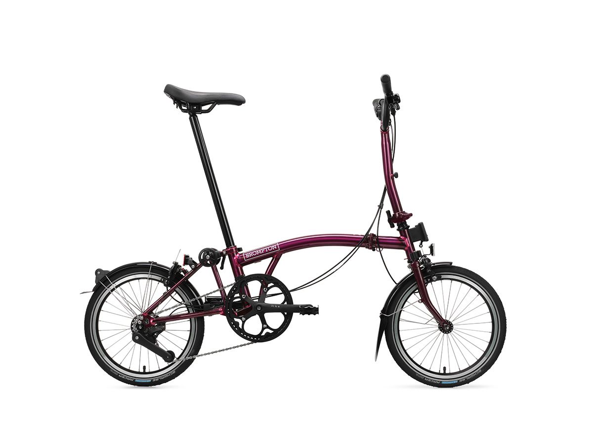 Brompton C Line - 2026 紫清漆 - M把4速