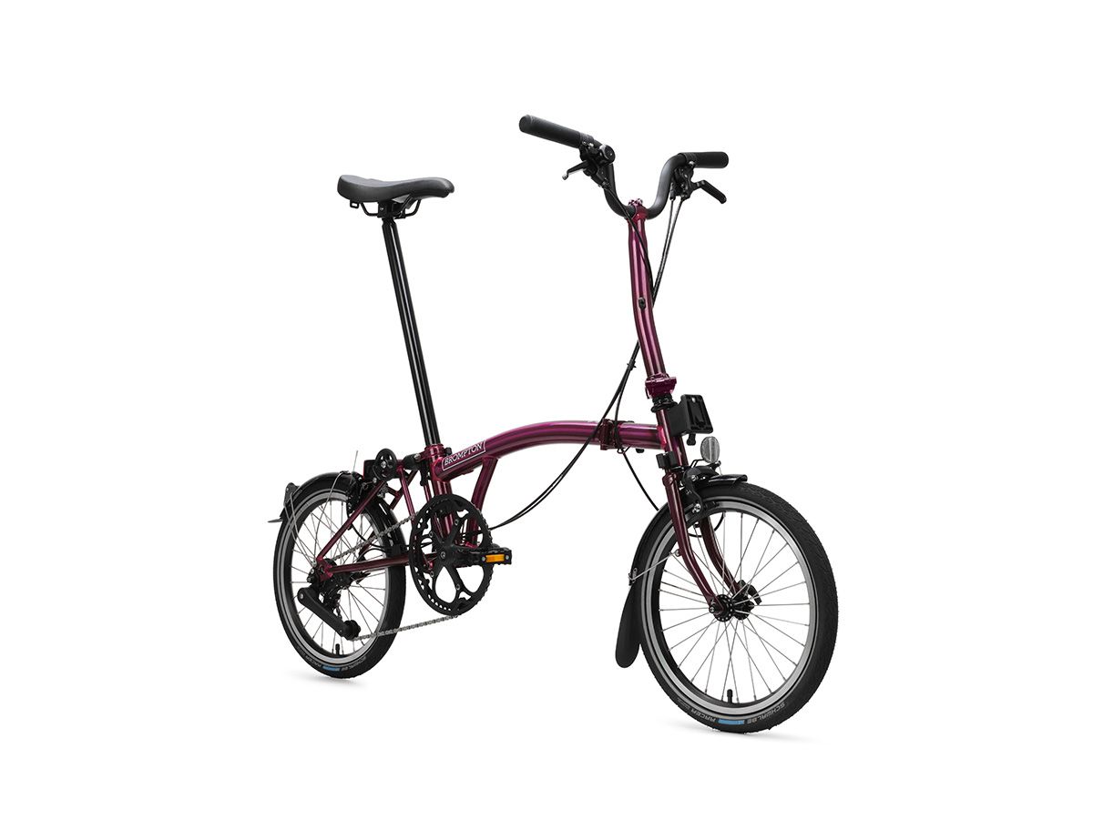 Brompton C Line - 2026 紫清漆 - M把4速