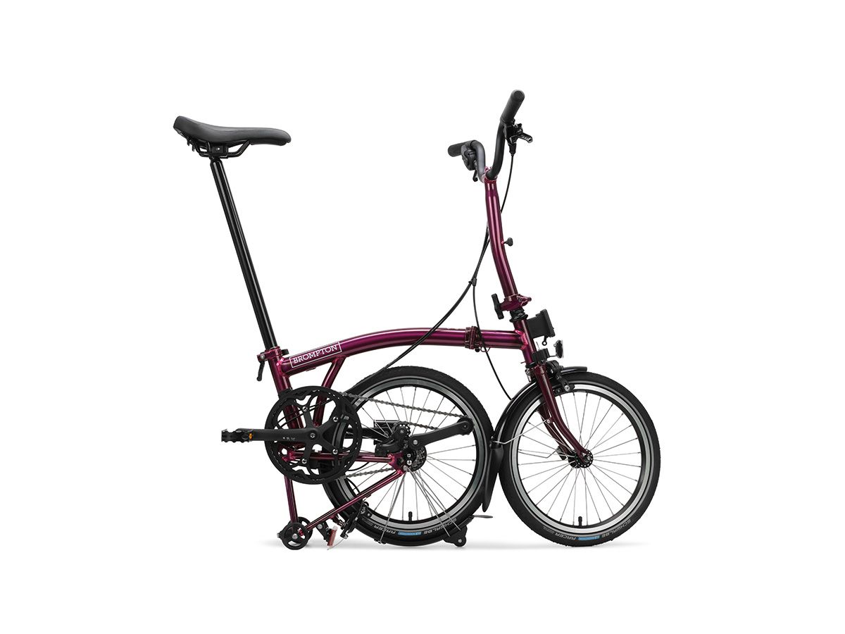 Brompton C Line - 2026 紫清漆 - M把4速