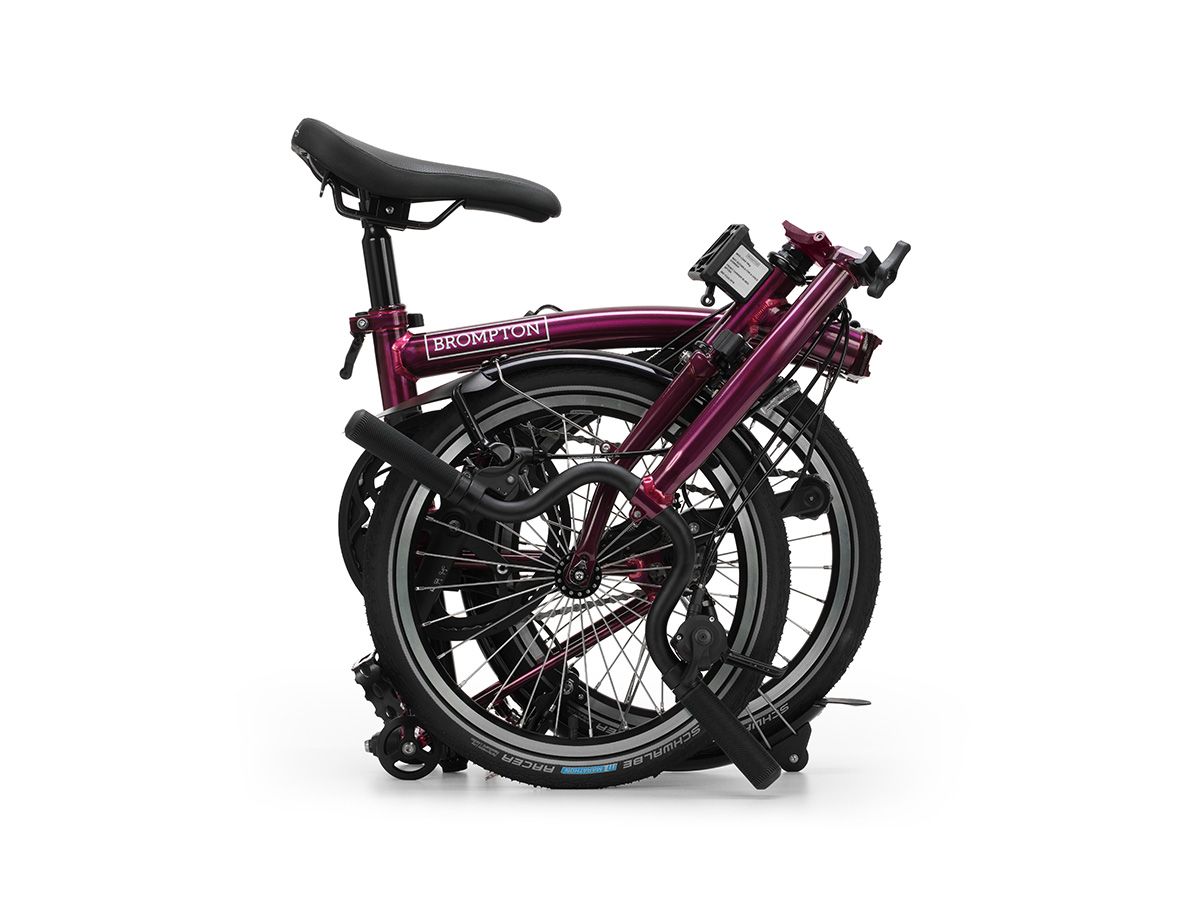 Brompton C Line - 2026 紫清漆 - M把4速