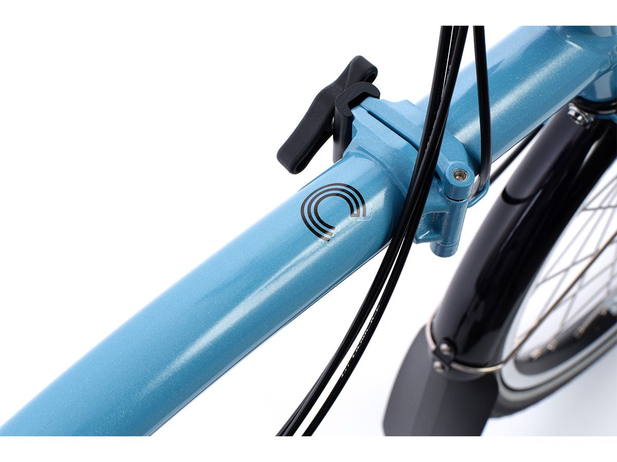 Brompton C Line - 2026 雲霧銀 - S把4速