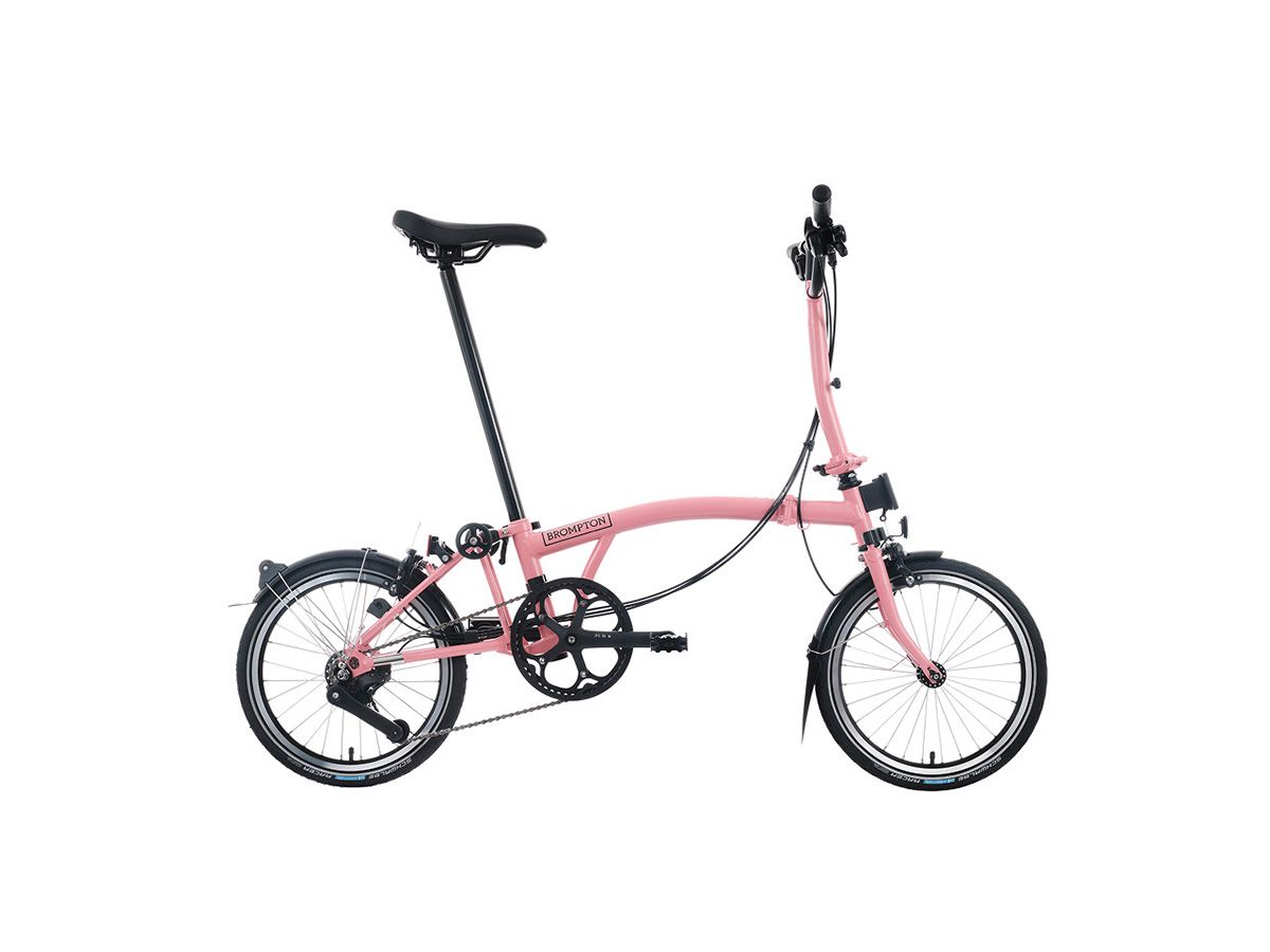 Brompton C Line - 2026 火鶴粉 - M把4速