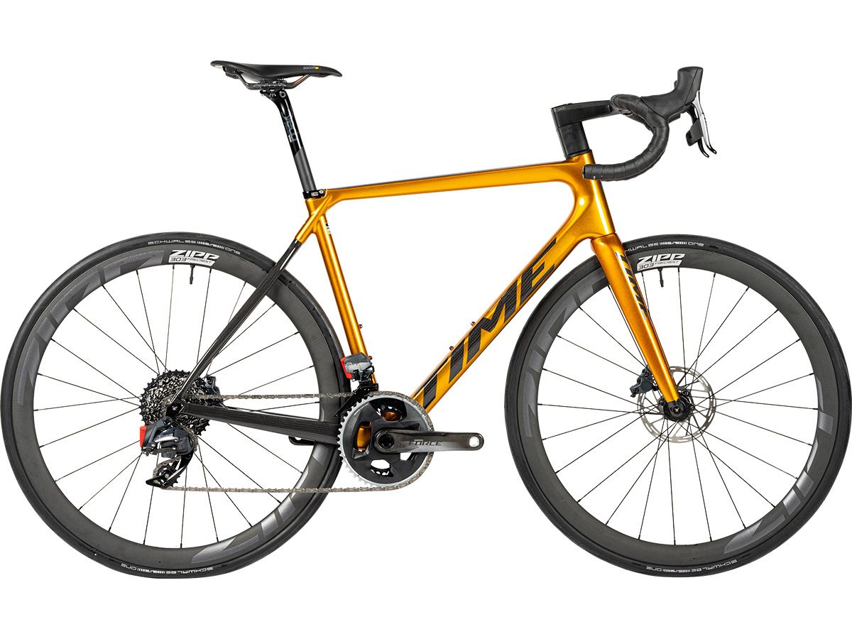 TIME ADH 全內線公路車 - Brilliant Gold/卓越金 - SRAM FORCE ETAP AXS 2x12 S