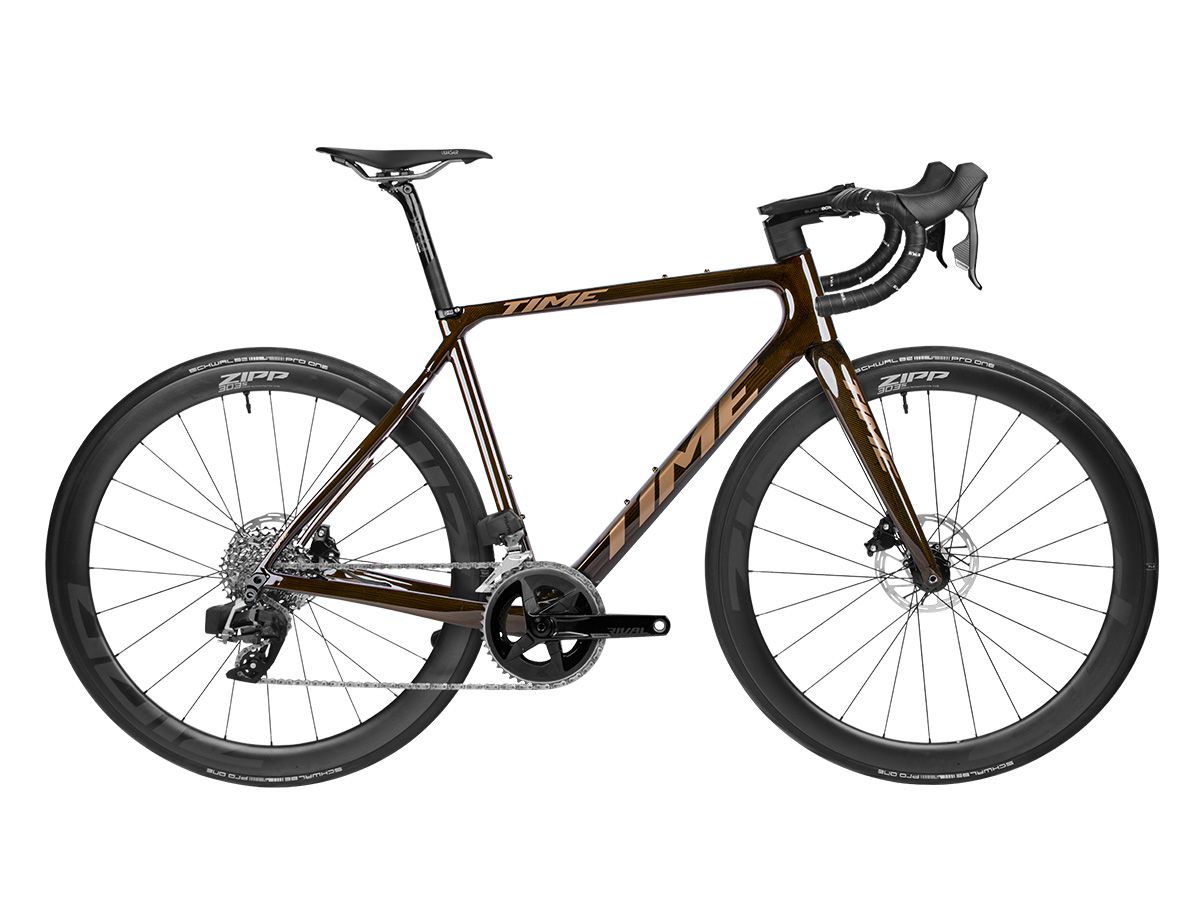 TIME ADHX 全內線全地形車 - Gloss Amber/琥珀金 - SRAM RIVAL ETAP AXS 2x12 XS