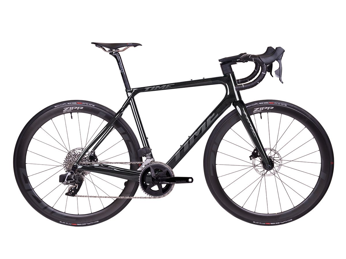 TIME ADHX 全內線全地形車 - Gloss Carbon/碳纖黑 - SRAM RIVAL ETAP AXS 2x12 XS