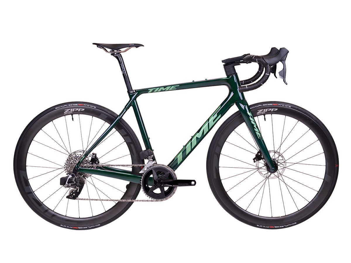 TIME ADHX 全內線全地形車 - Gloss Forest/森林綠 - SRAM RIVAL ETAP AXS 2x12 S