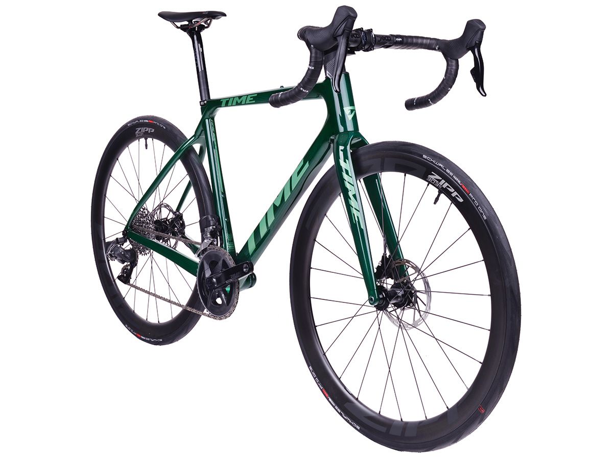 TIME ADHX 全內線全地形車 - Gloss Forest/森林綠 - SRAM RIVAL ETAP AXS 2x12 M