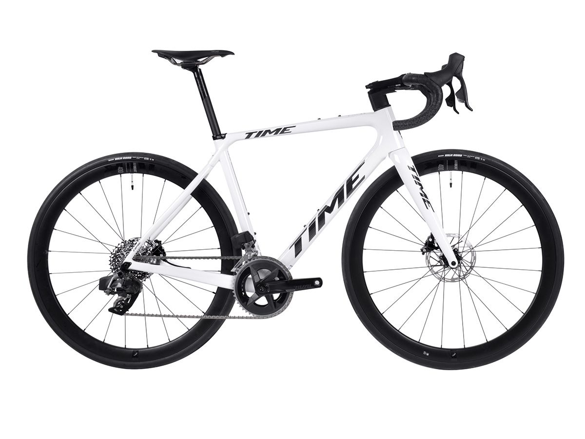 TIME ADHX 全內線全地形車 - Gloss White/浩瀚白 - SRAM RIVAL ETAP AXS 2x12 XS