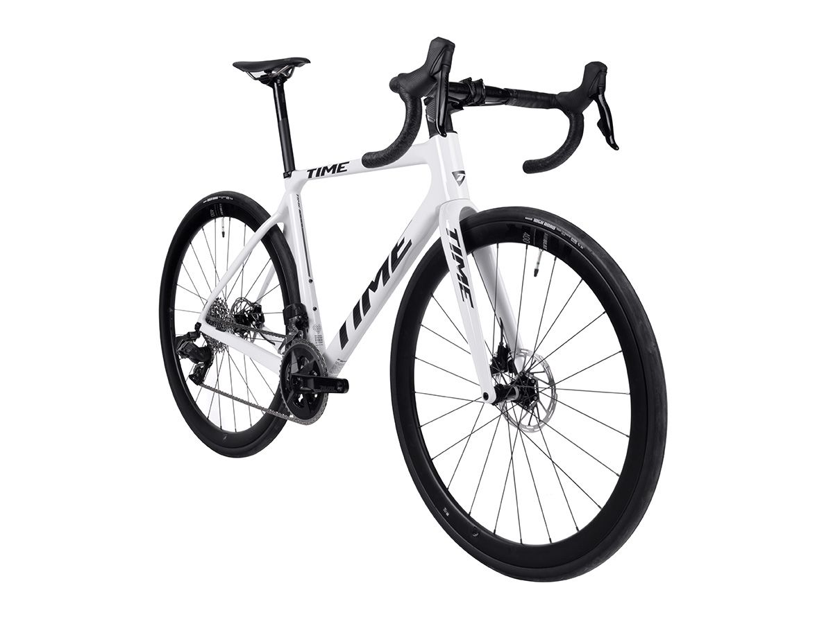 TIME ADHX 全內線全地形車 - Gloss White/浩瀚白 - SRAM RIVAL ETAP AXS 2x12 M