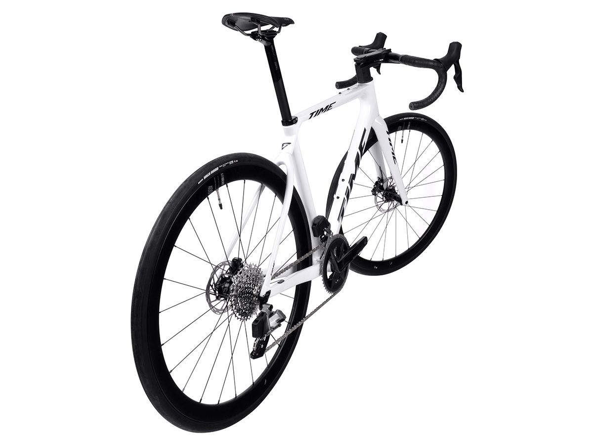 TIME ADHX 全內線全地形車 - Gloss White/浩瀚白 - SRAM RIVAL ETAP AXS 2x12 M