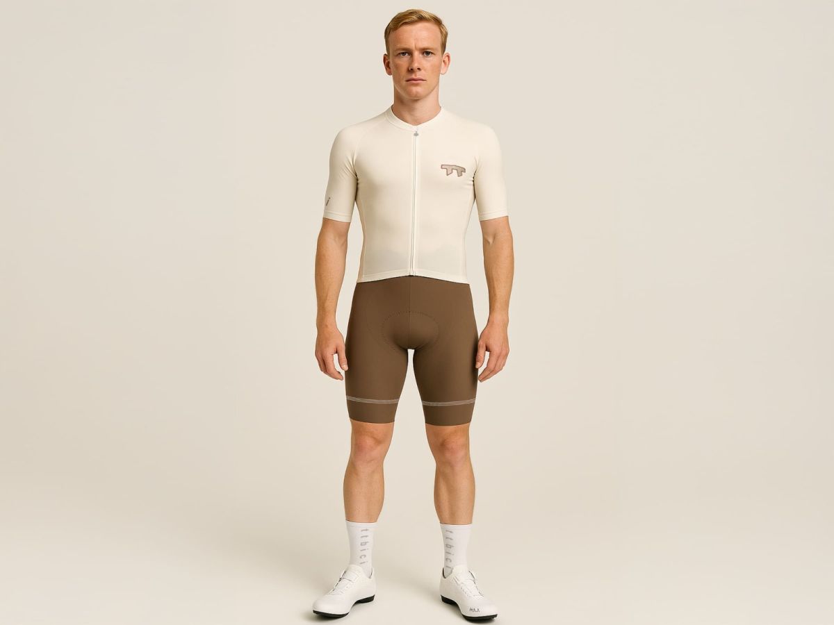 E Line Men's Classic Bib Shorts 男款經典車褲 / 深棕色