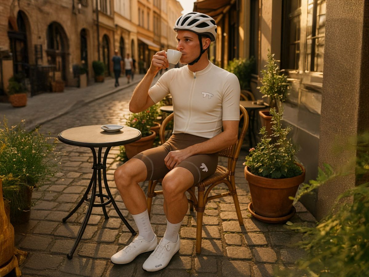 E Line Men's Classic Bib Shorts 男款經典車褲 / 深棕色