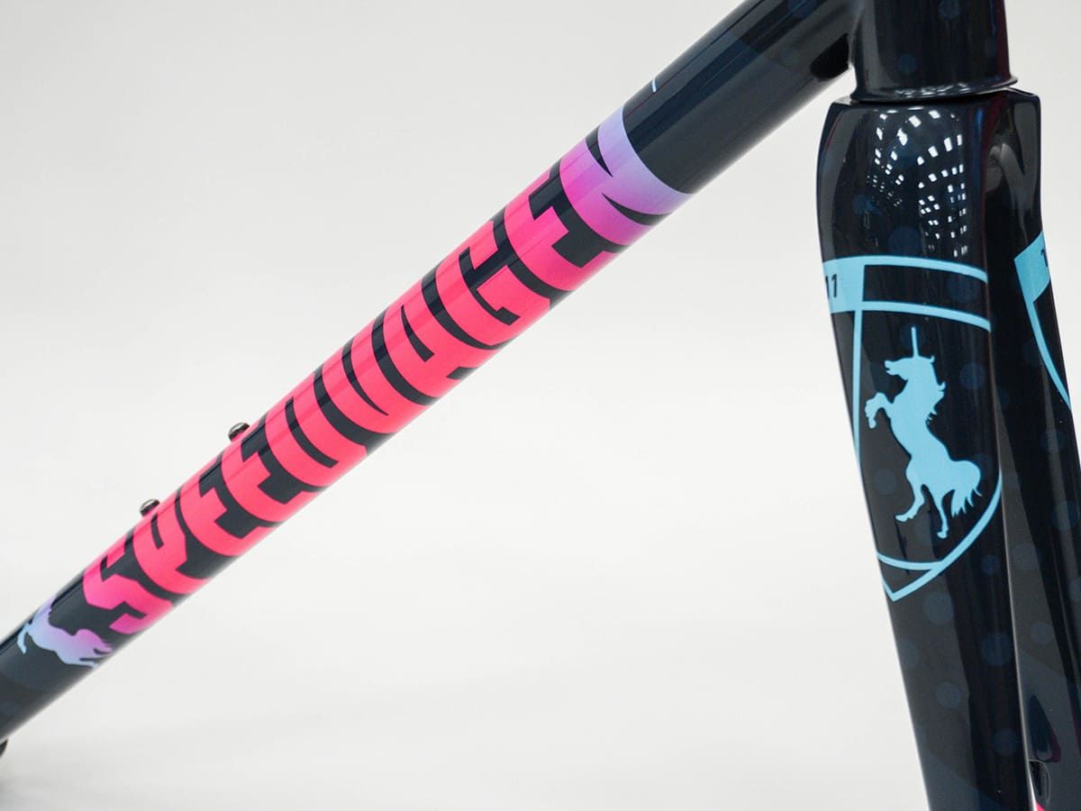Speedvagen A-Team Disc Road 客製化 閃耀粉 / 52cm