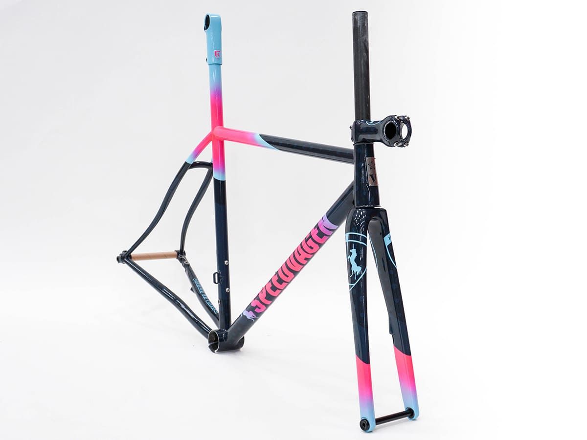 Speedvagen A-Team Disc Road 客製化 閃耀粉 / 52cm