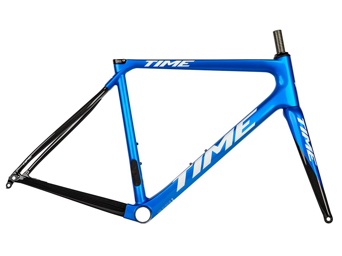 TIME ADH 全內線公路車 - Blue Chroma/電鍍藍 - SHIMANO ULTEGRA Di2 2x12 S