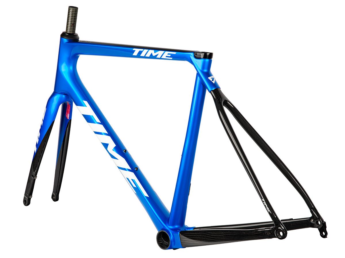 TIME ADH 全內線公路車 - Blue Chroma/電鍍藍 - SHIMANO ULTEGRA Di2 2x12 M